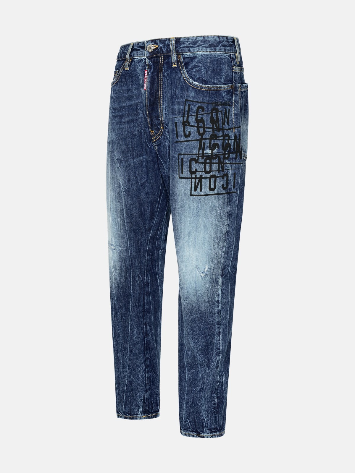 BLUE COTTON JEANS - 2