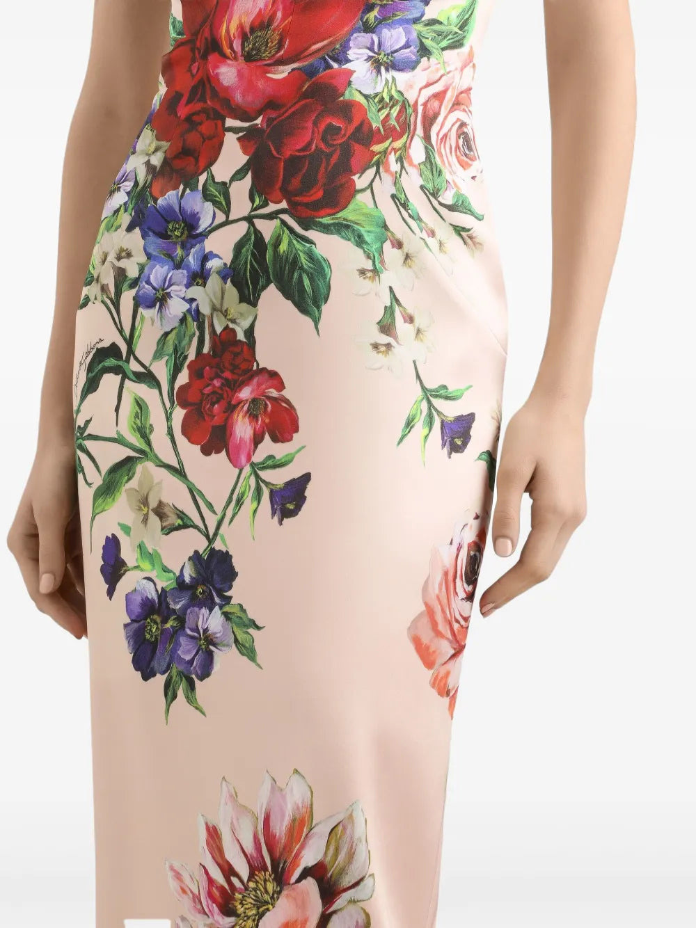 Dolce & Gabbana Women Floral Midi Dress - 4