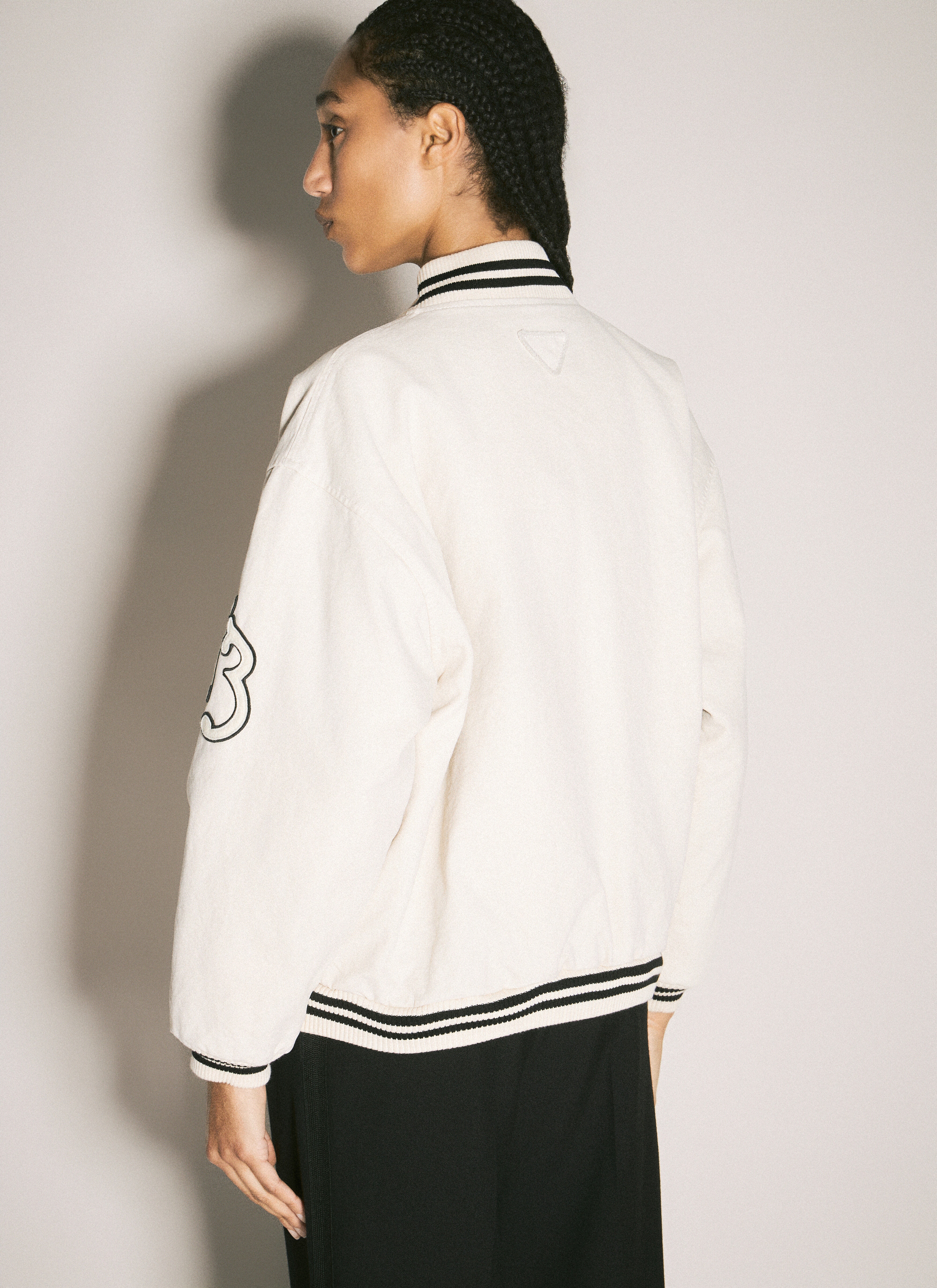 Canvas Bomber Jacket - 5