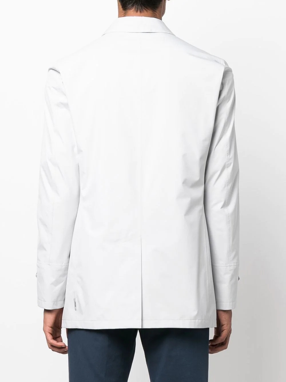 single-breasted button-fastening jacket - 4
