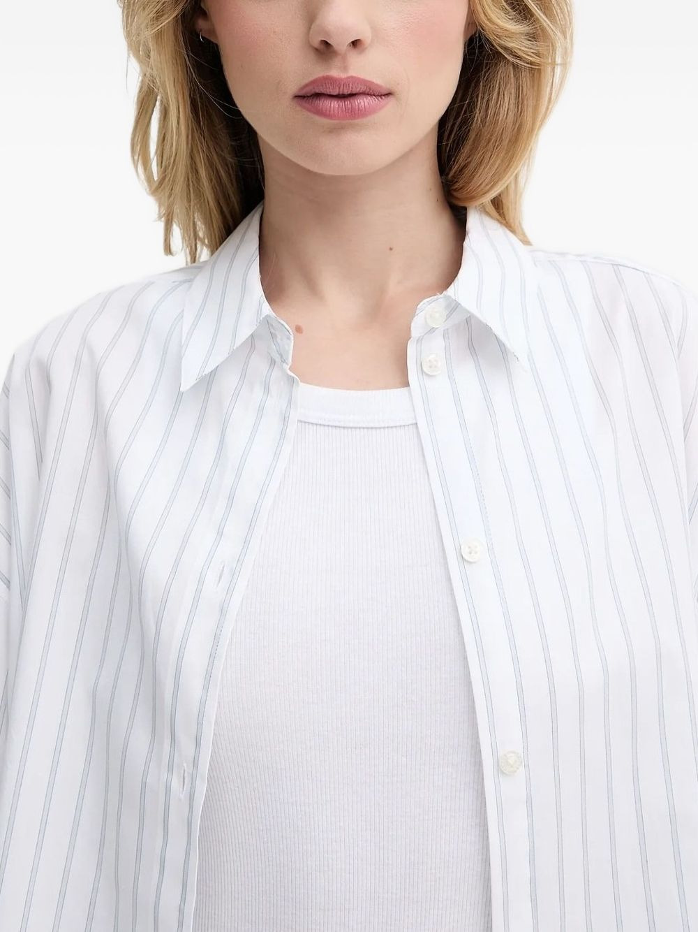 SAMARIKA pinstripe shirt - 4