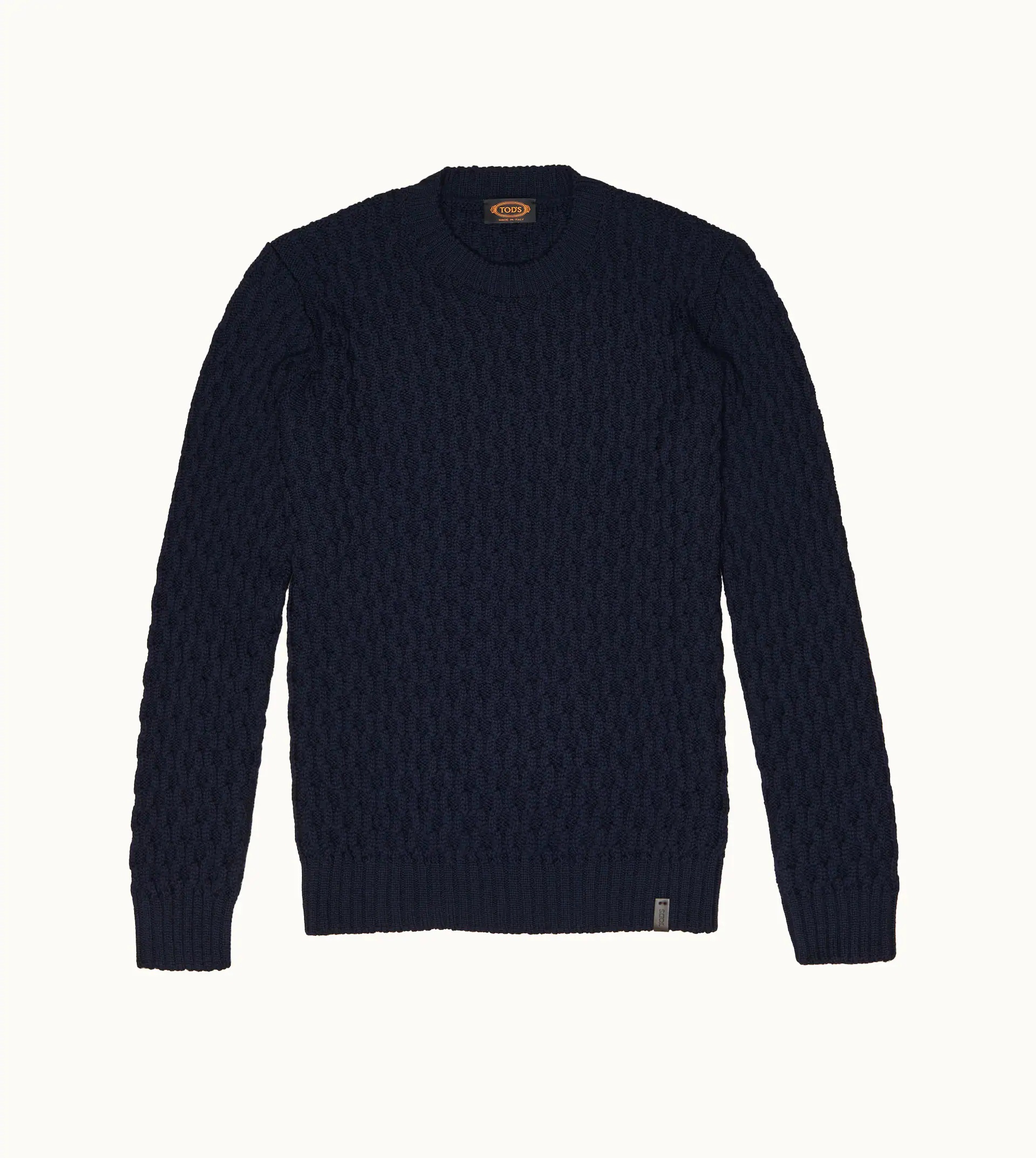 ROUND NECK JUMPER - BLUE - 1