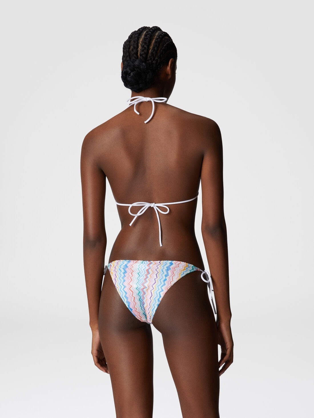 Classic bikini with zig zag pattern - 3