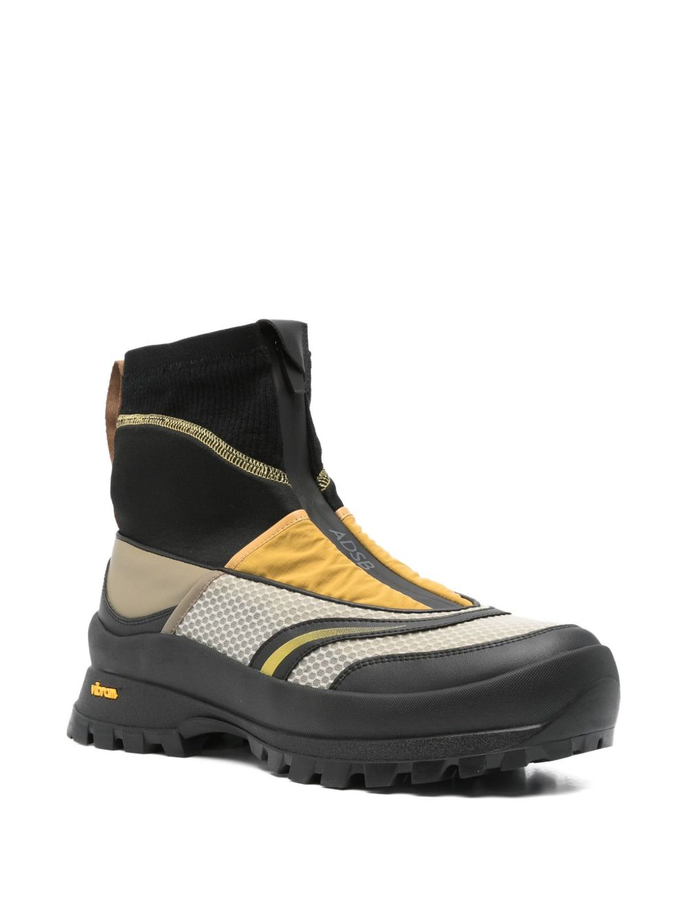 zip-up mesh sneakers - 2