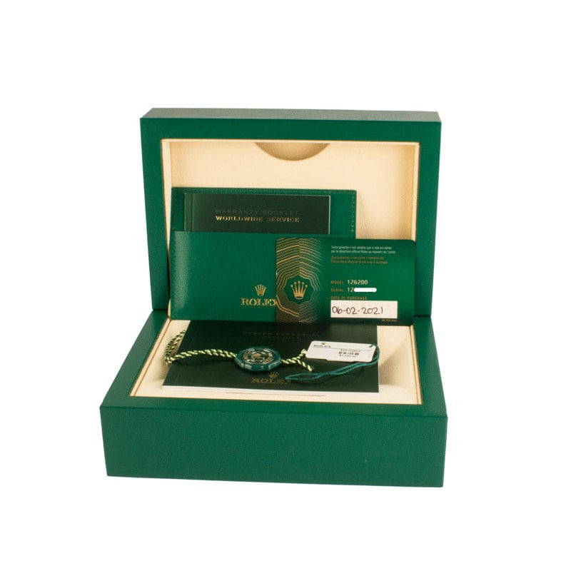 Rolex Datejust 126200 Silver Dial - 4