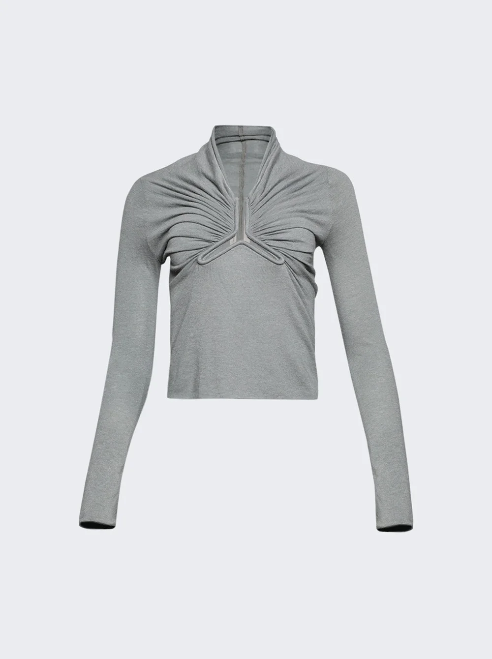 Allanah Long Sleeve Tee Washed Indigo - 1