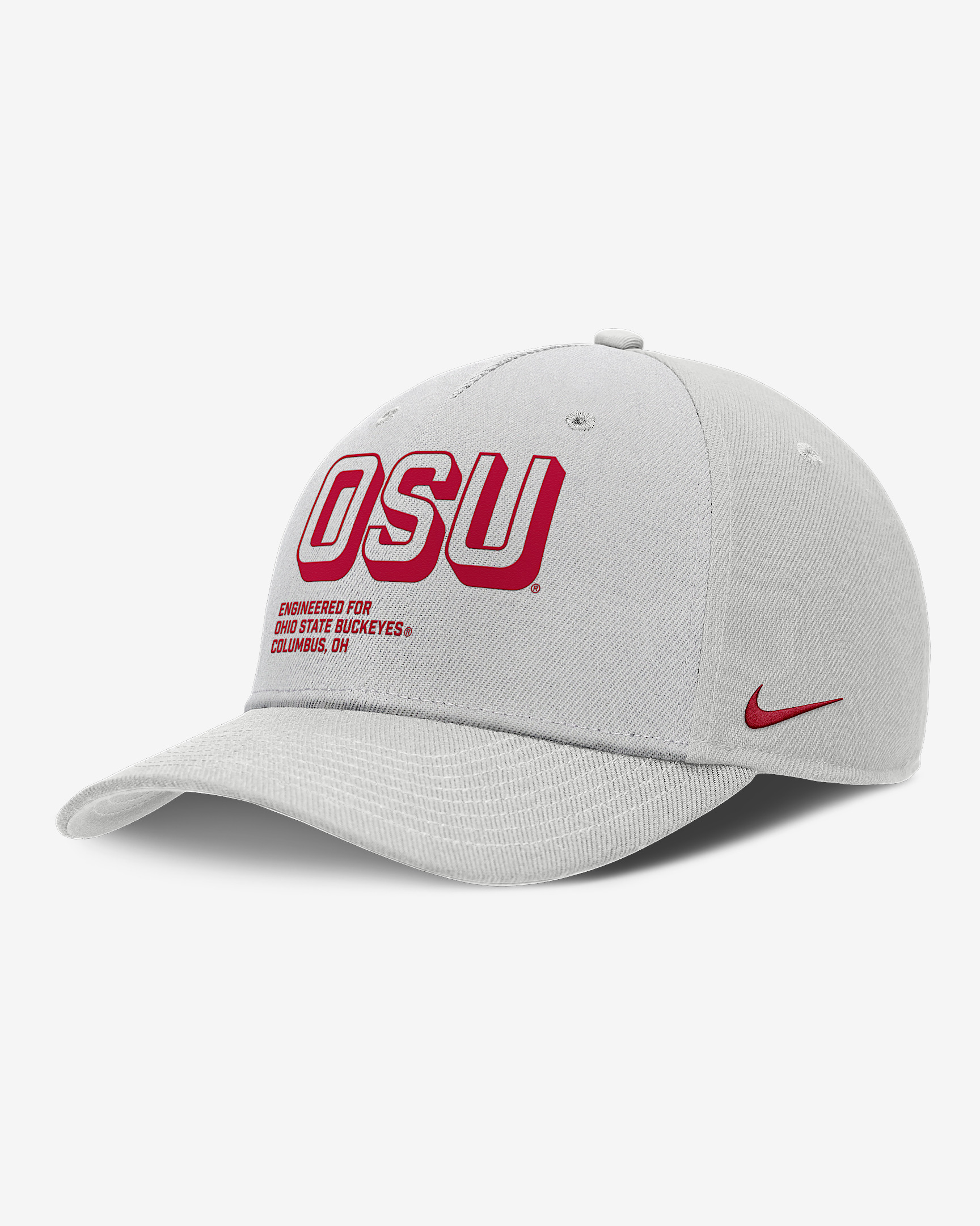 Ohio State On-Field Primetime Rise Men's Nike College Adjustable Hat - 1