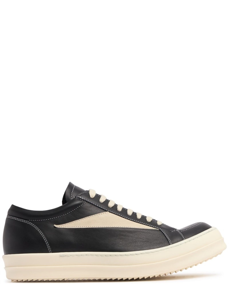 Bumper vintage leather sneakers - 1
