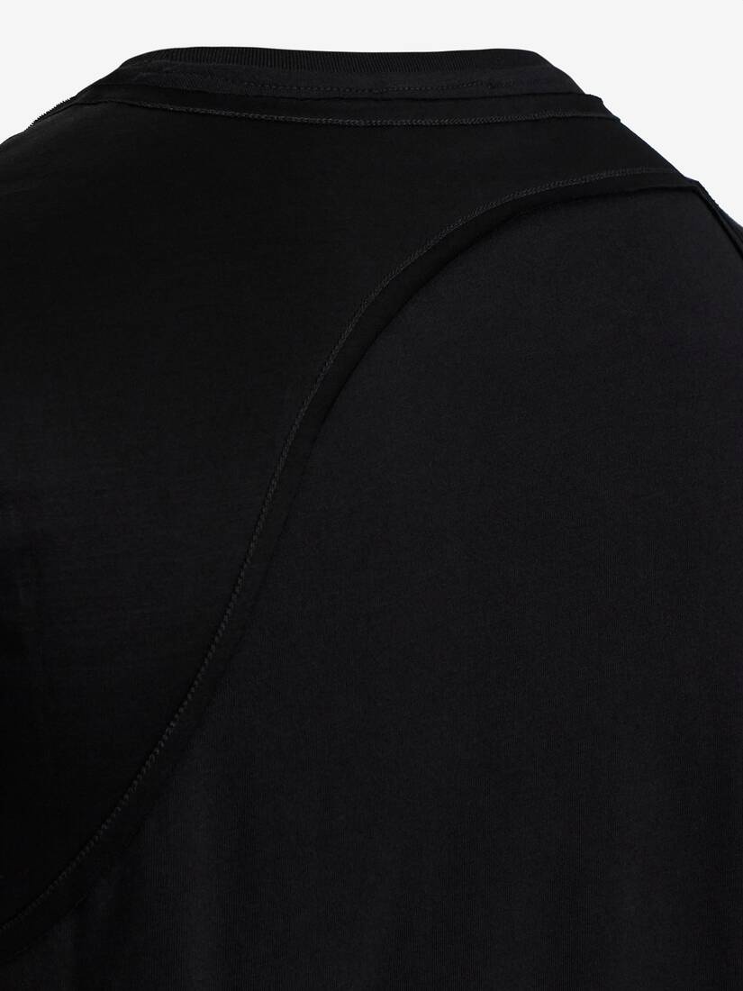 Men's Harness T-shirt in Black - 3