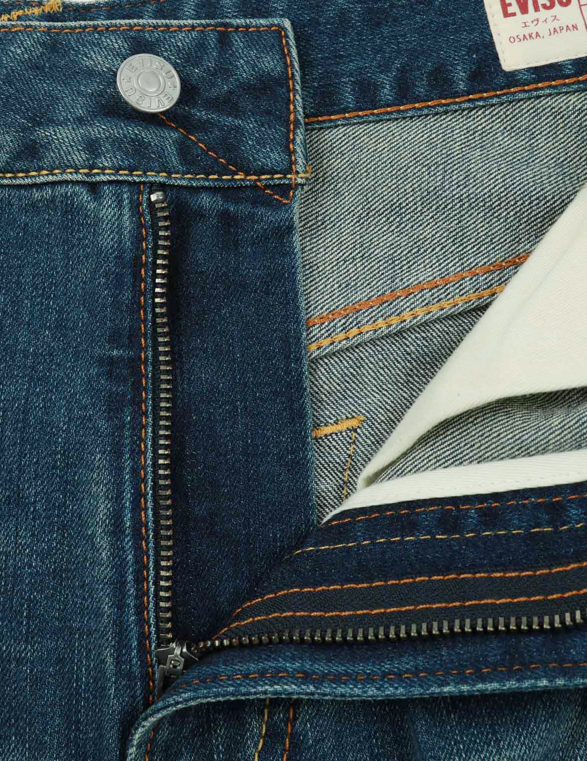 MULTI-POCKET WASHED DENIM JOGGERS - 11