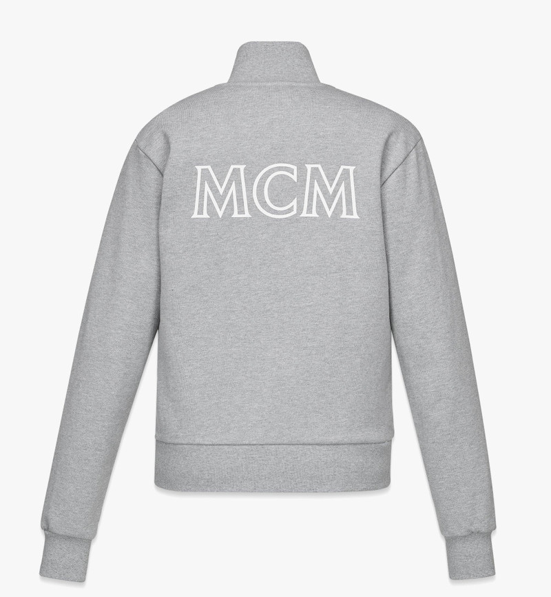 Women’s MCM Essentials Logo Track Jacket in Organic Cotton 3