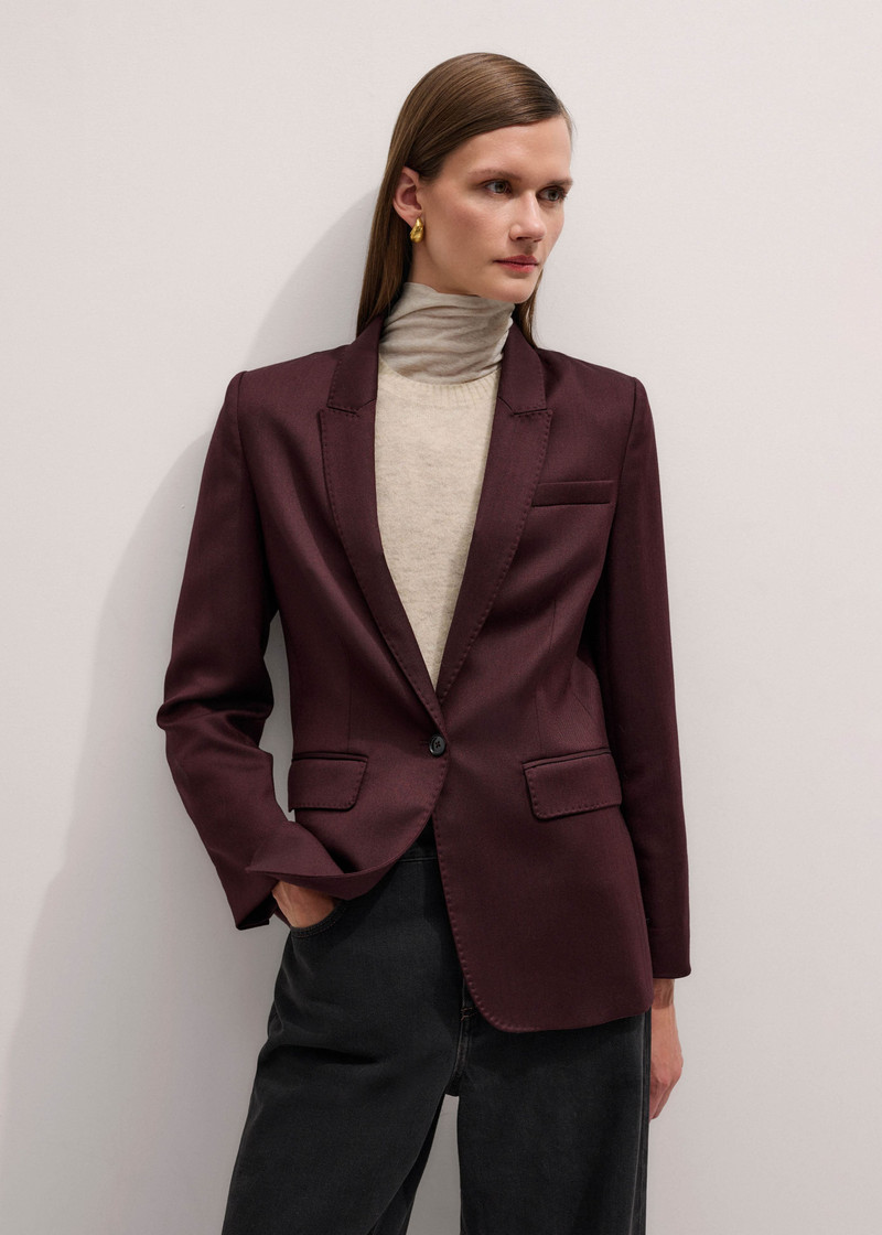 Sharp Shoulder Blazer 4
