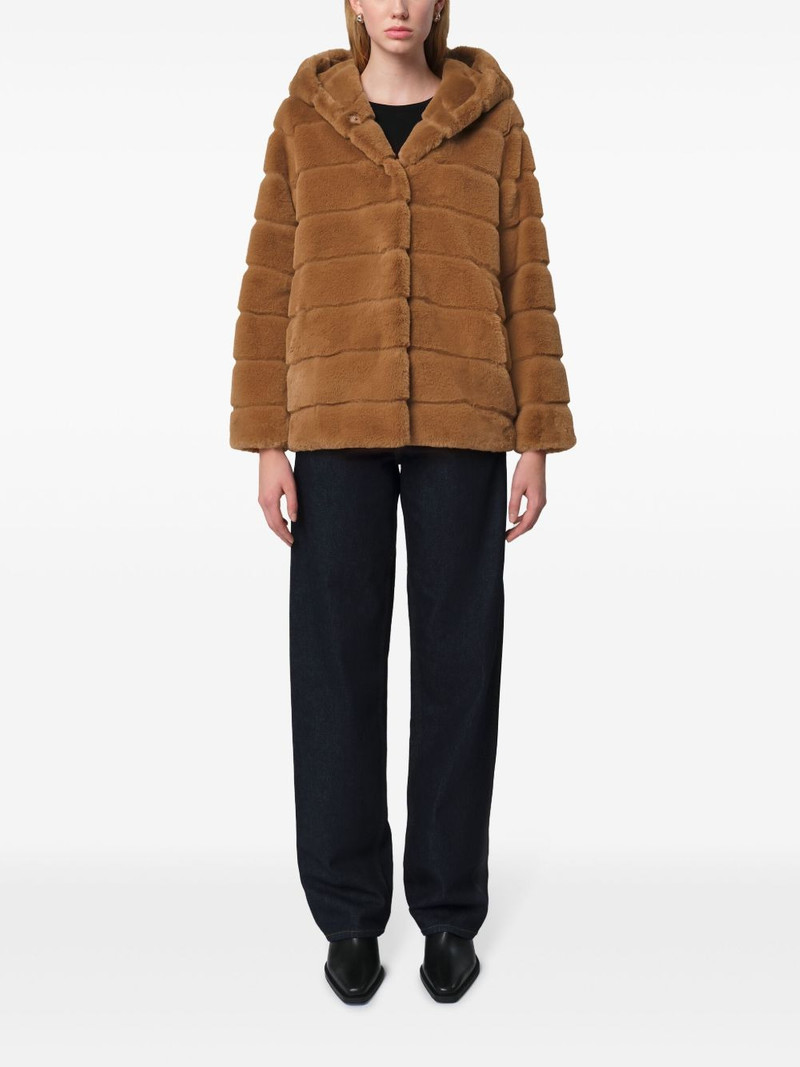 APPARIS Goldy hooded coat outlook