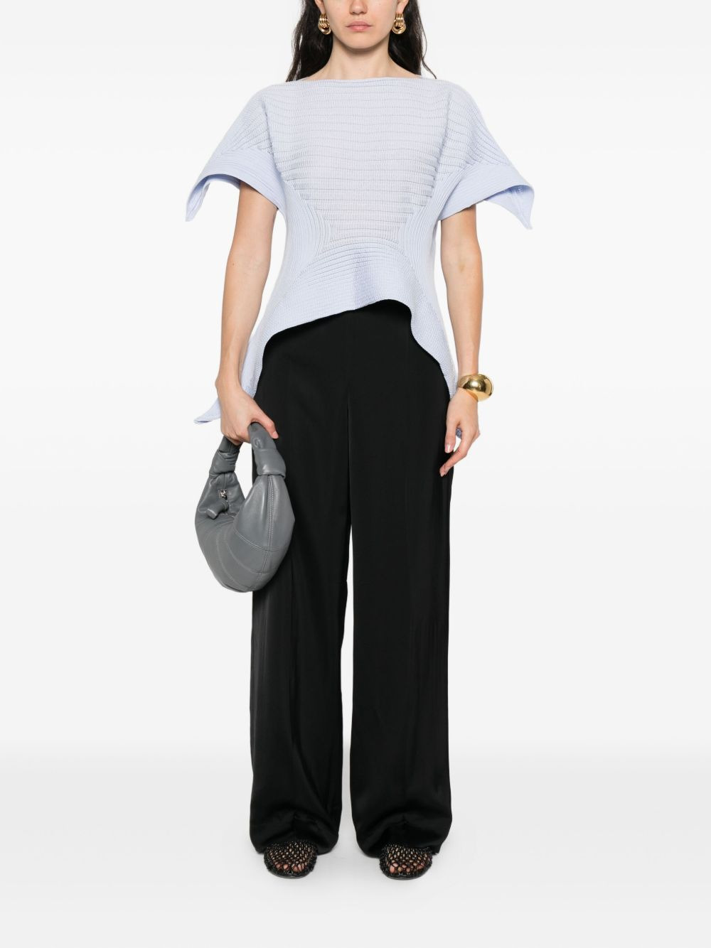 pressed-crease trousers - 2