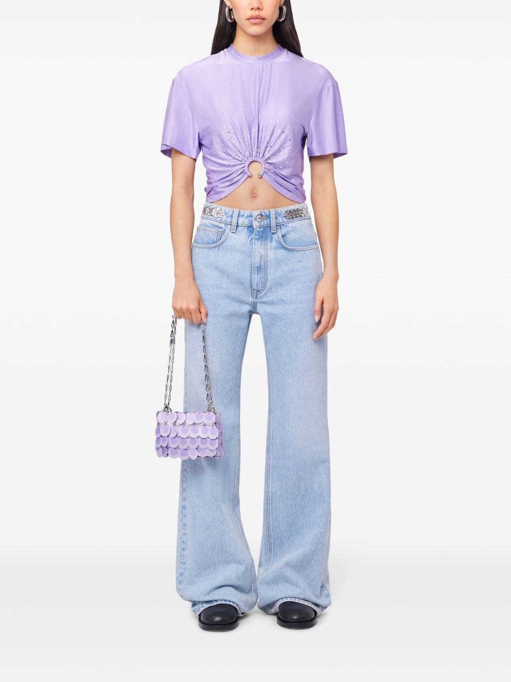 flared jeans - 2