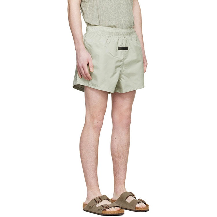 Fear of God Essentials SS22 Green Nylon Shorts Seafoam FOG-SS22-751 - 5