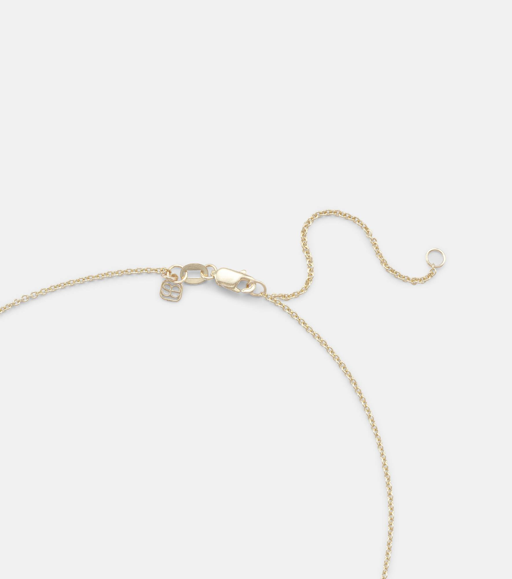 Champagne Bottle 14kt gold pendant necklace with diamonds - 6
