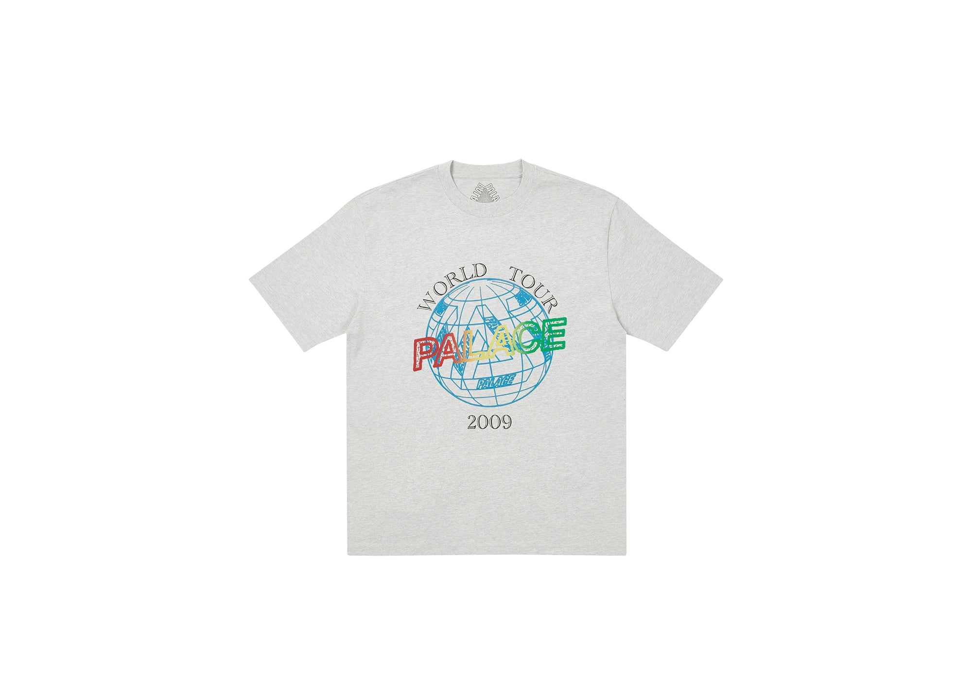 WORLD TOUR T-SHIRT GREY MARL - 1