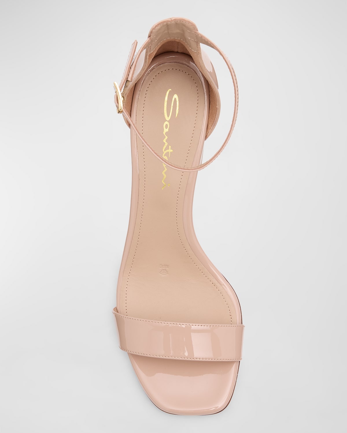 Calypso Patent Ankle-Strap Sandals - 5