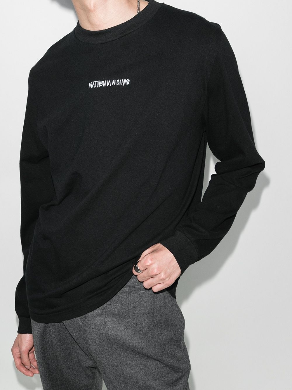 x Stüssy long-sleeve T-shirt - 2