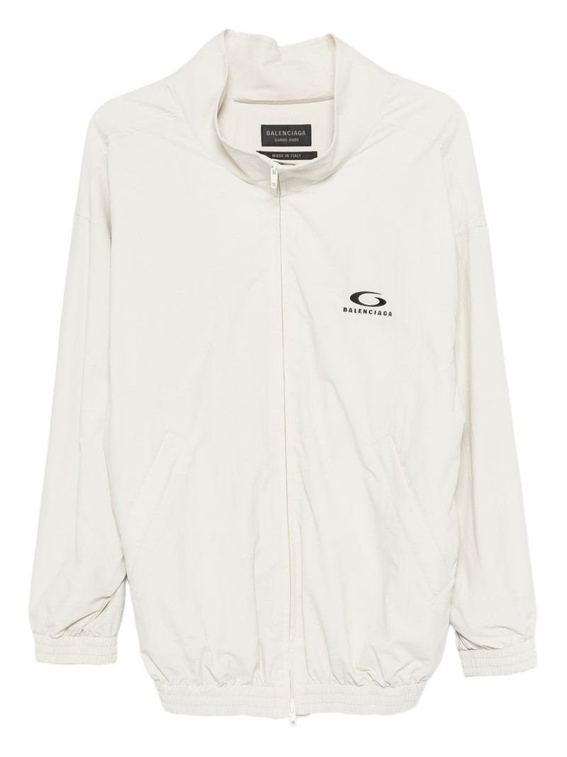 logo zip jacket 1