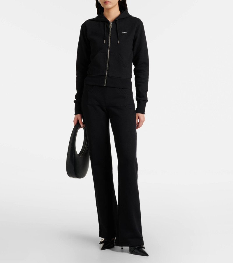 COPERNI Cotton-blend jersey zip-up hoodie outlook
