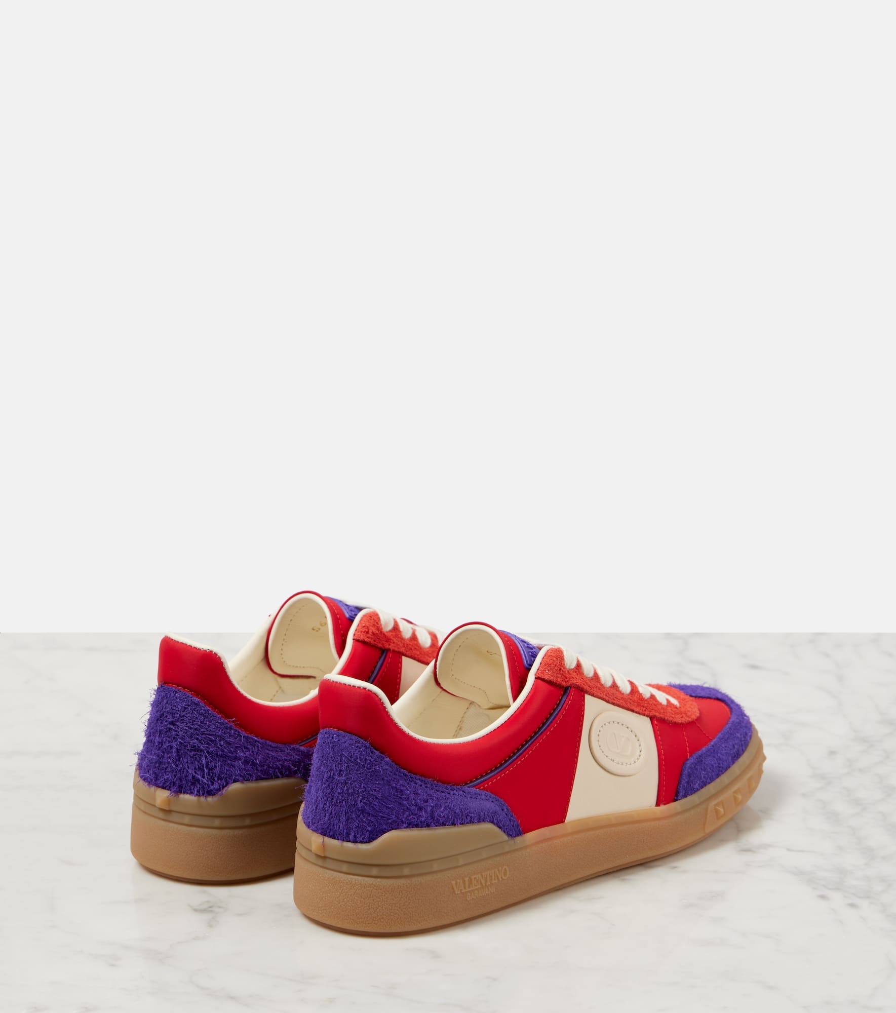 Upvillage VLogo suede sneakers - 2