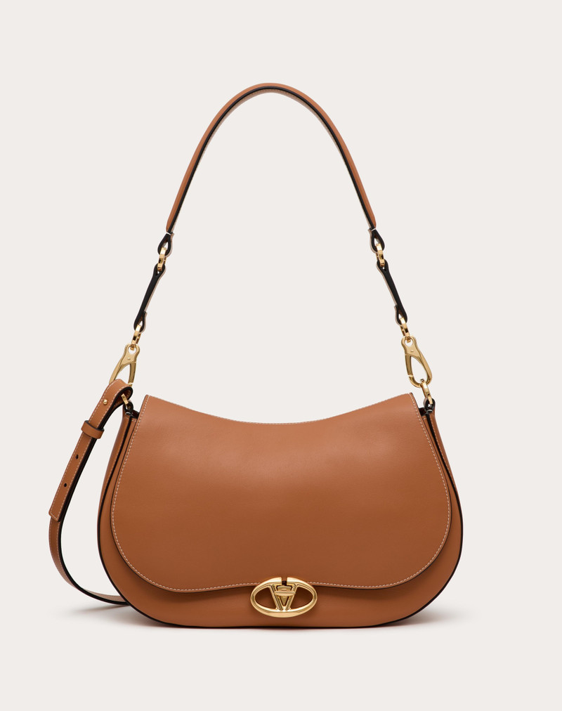VALENTINO GARAVANI OHVAL MEDIUM SHOULDER BAG IN NAPPA CALFSKIN - 1