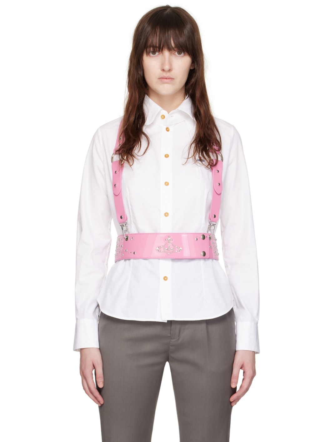 Pink Studs Harness - 1