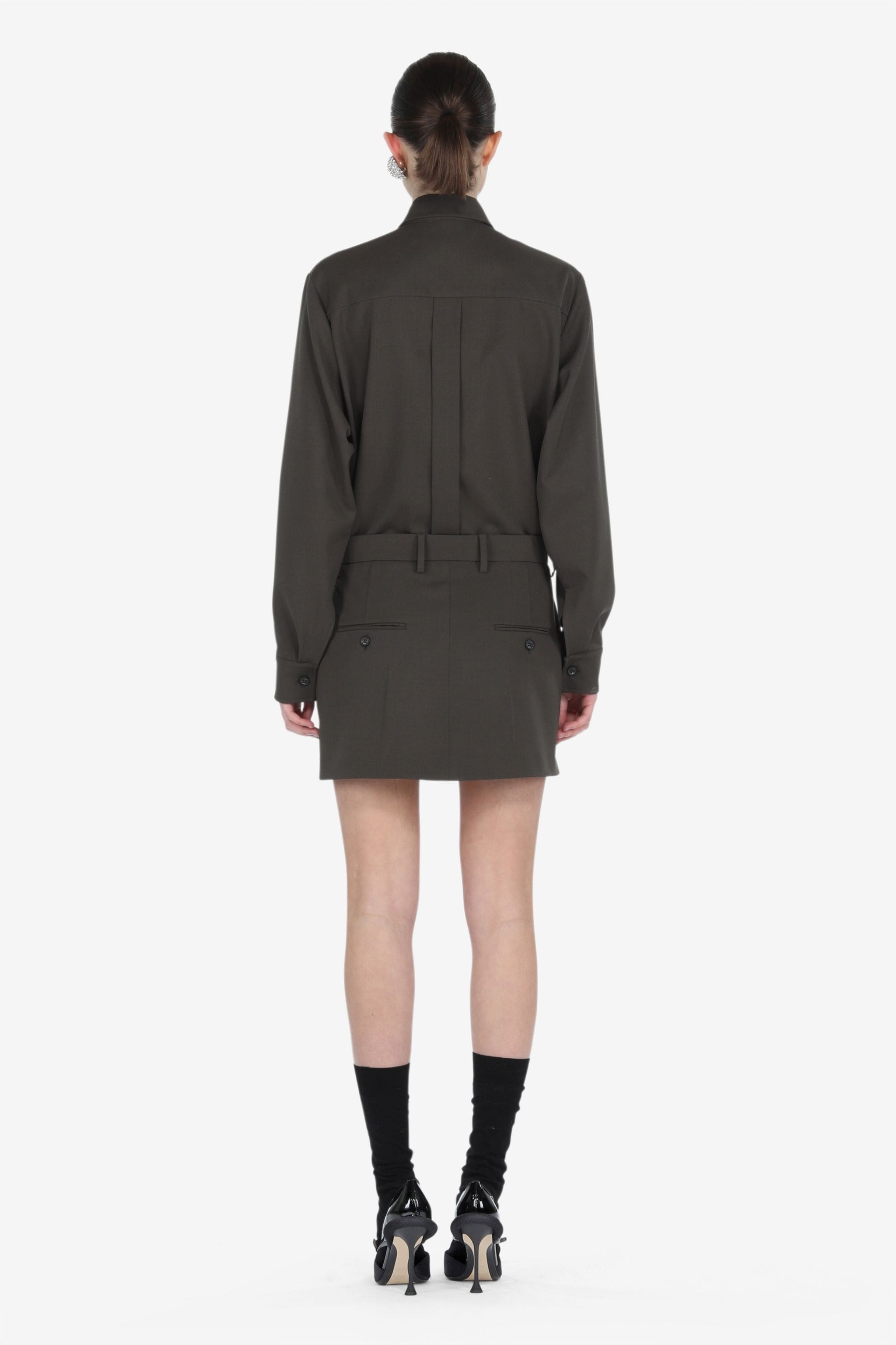 BOX-PLEAT SHIRT - 2
