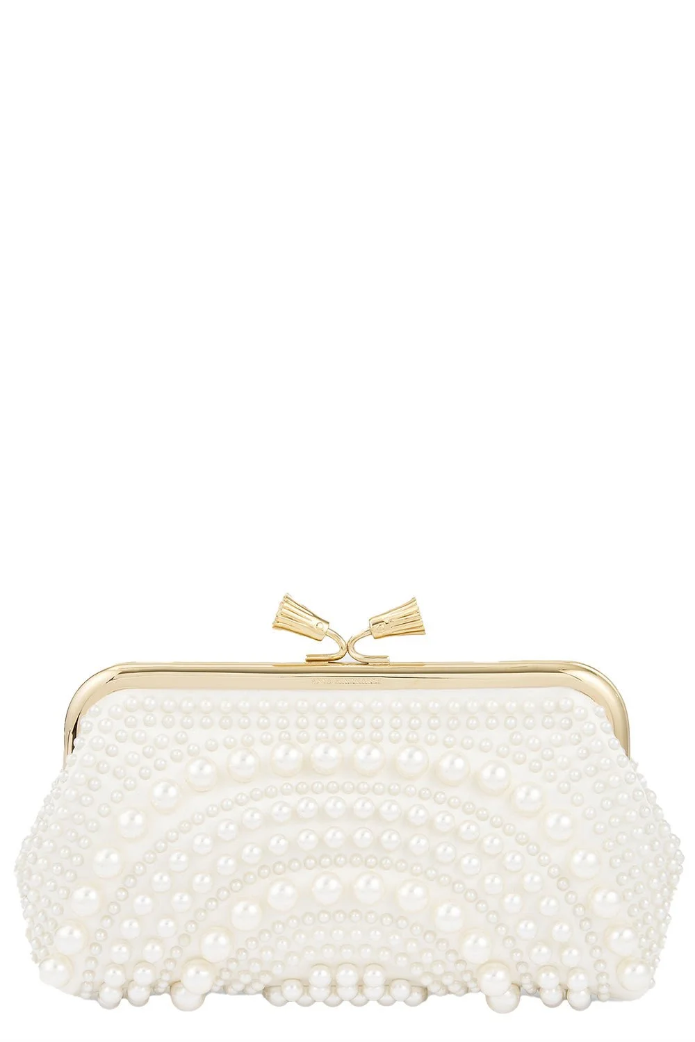 Maud Tassel Clutch - Ivory - 1
