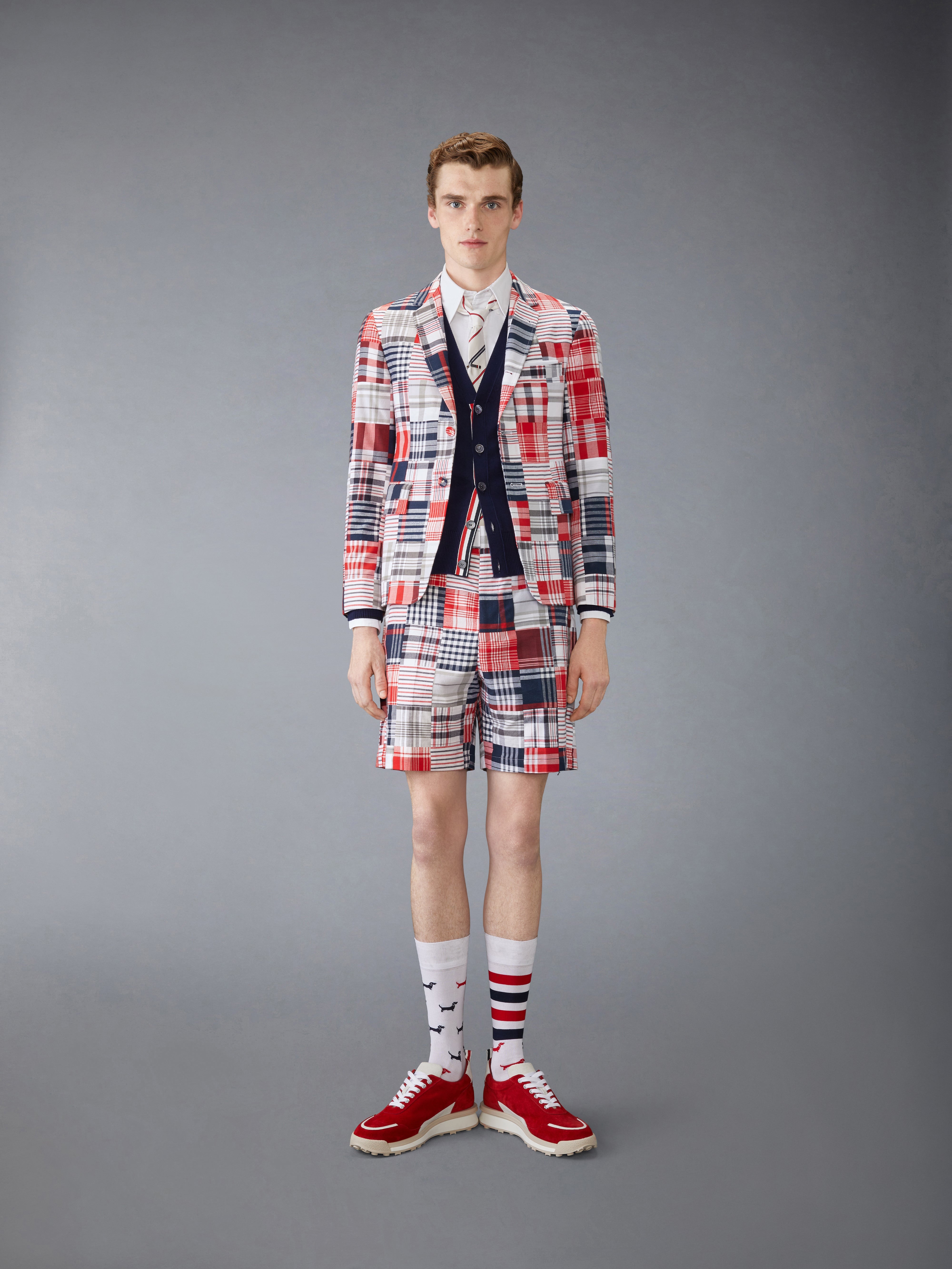 CLASSIC PATCHWORK UNCONSTRUCTED SPORT COAT - 4