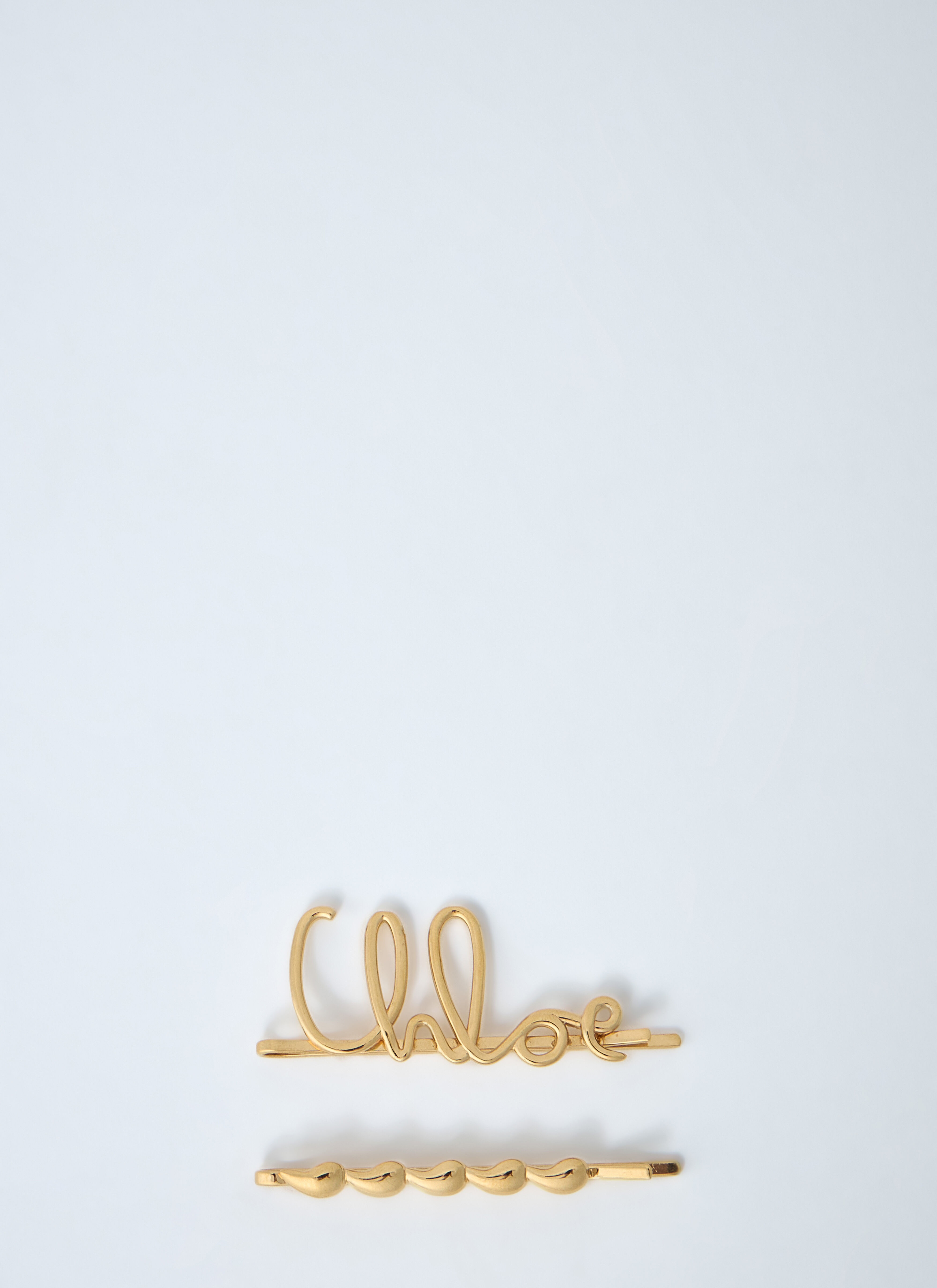 Logo Motif Hair Clip - 1