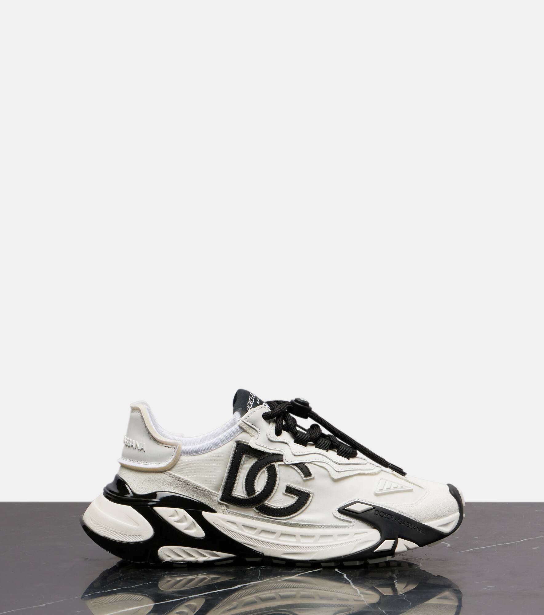 Day Faster DG suede-trimmed sneakers - 4