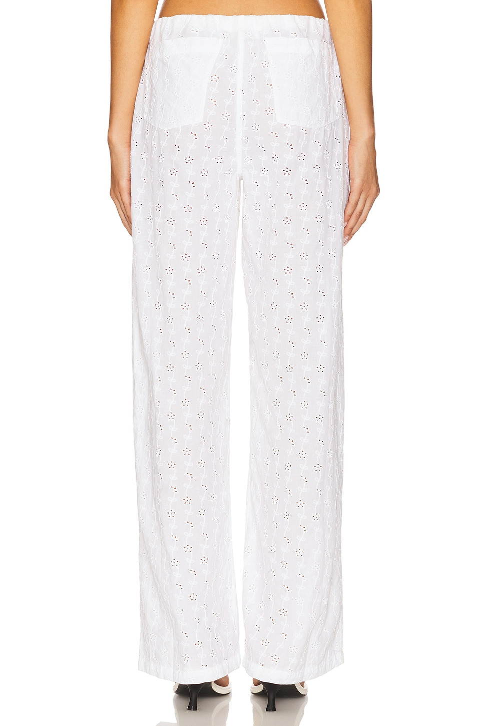 Princess Eyelet Pant in Daisy Eyelet - 4