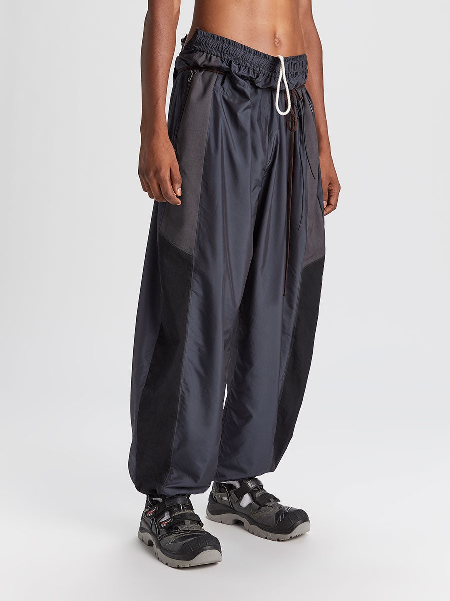 Provincia Gabber Trackpants Off Black - 7