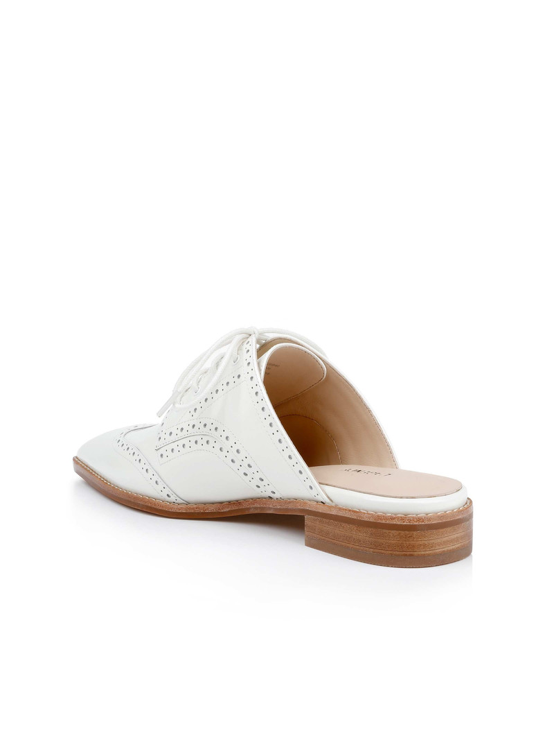 L'AGENCE Lilou Leather Oxford Mule outlook