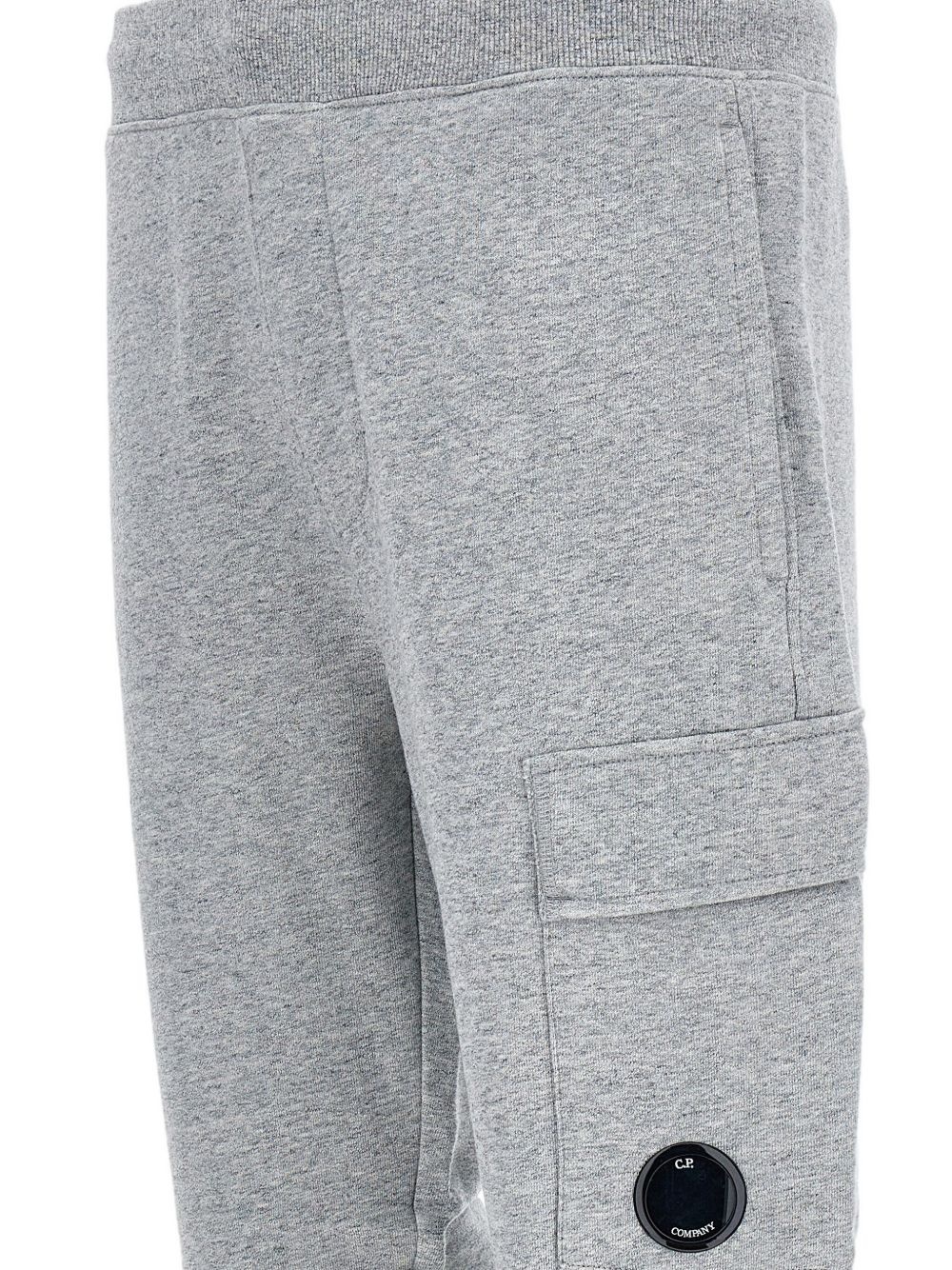 Lens-detail drawstring track pants - 3