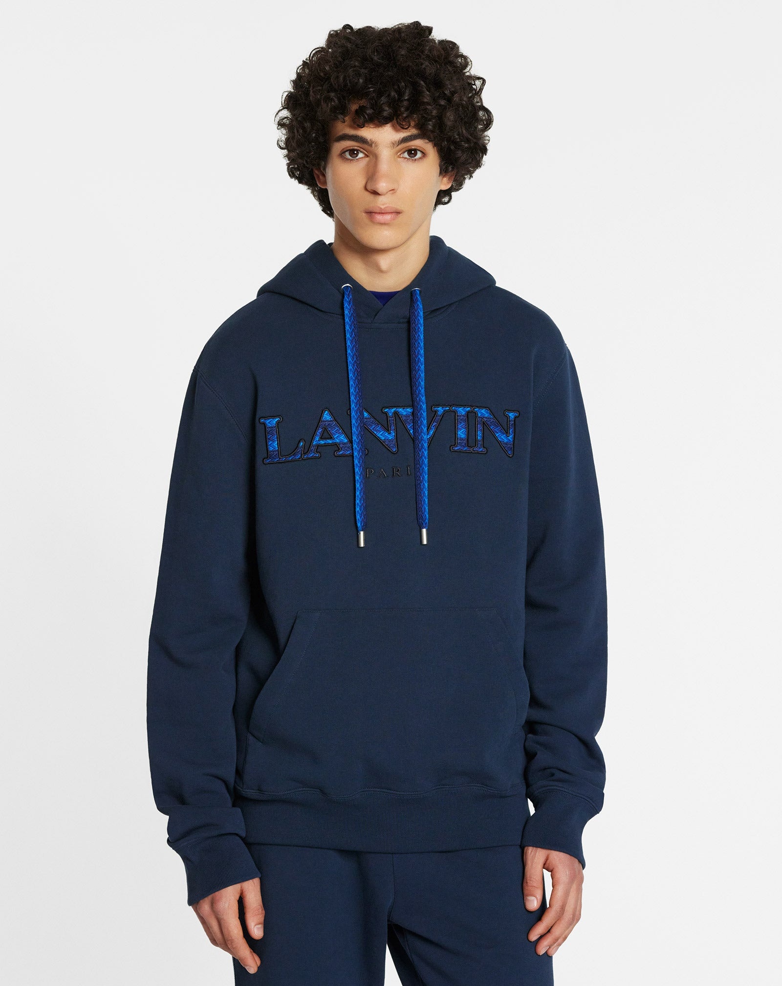 CURB EMBROIDERED HOODED SWEATER - 3