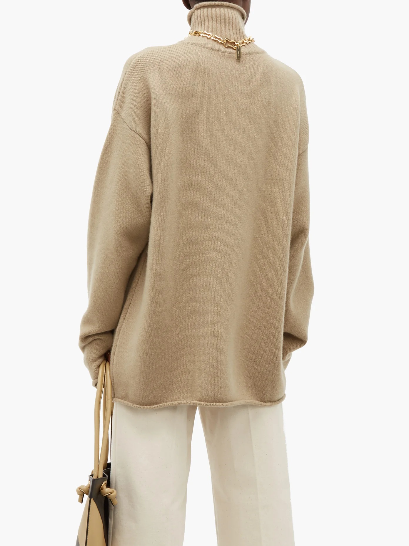 No. 100 Hippy stretch-cashmere sweater - 5