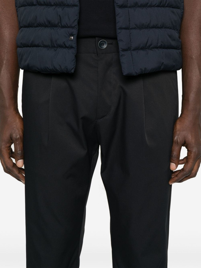 logo-plaque tapered trousers 5