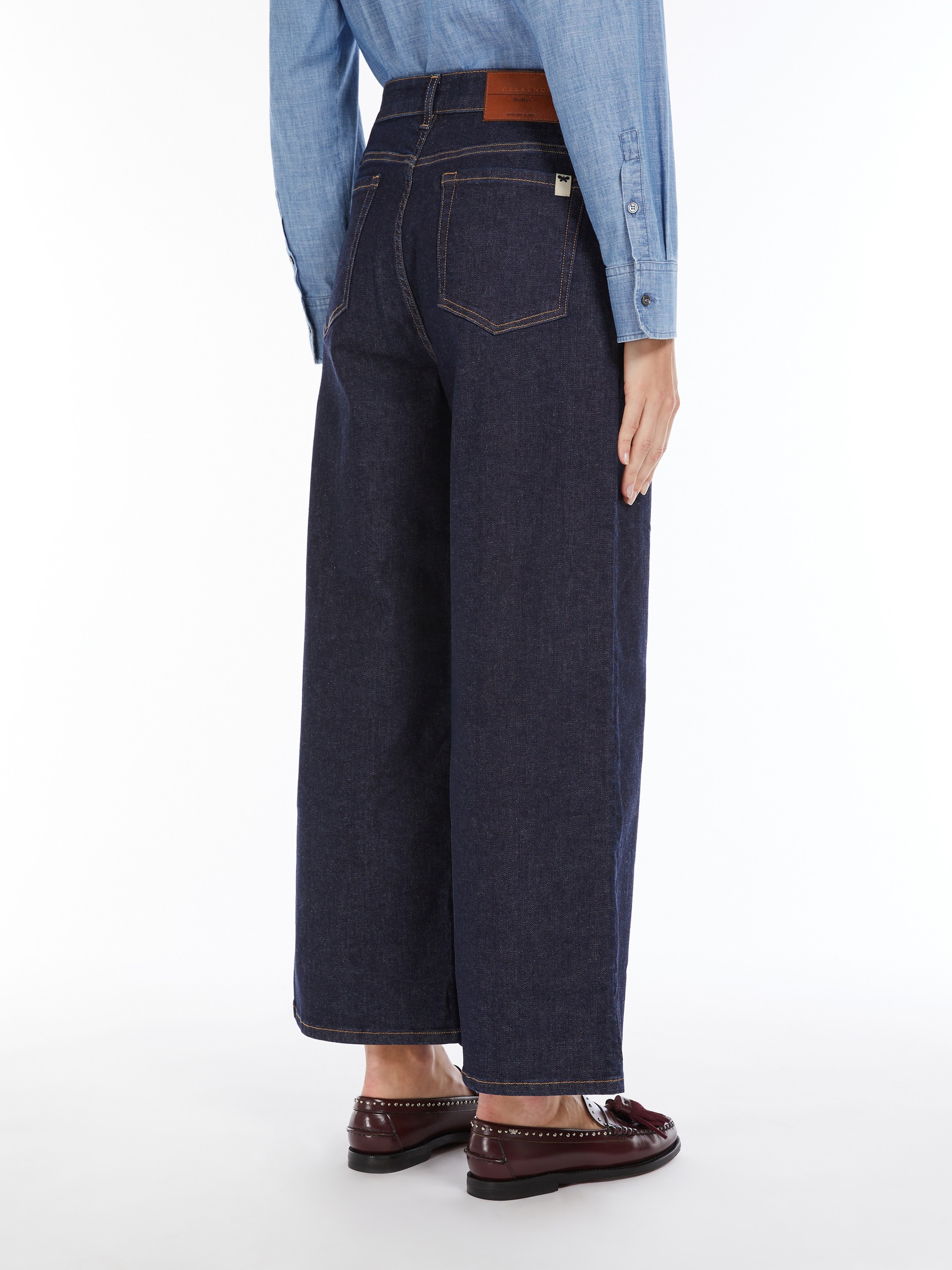 JAMES Flared cotton denim jeans - 4