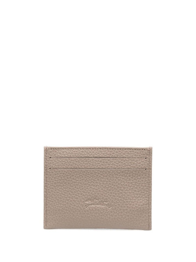 Longchamp Le Foulonné leather cardholder outlook