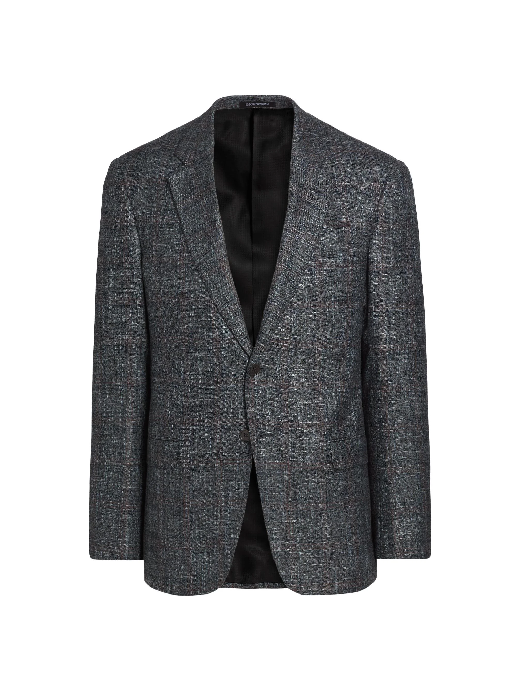 Men's Textured Wool-Blend Sport Coat - Grey - 1