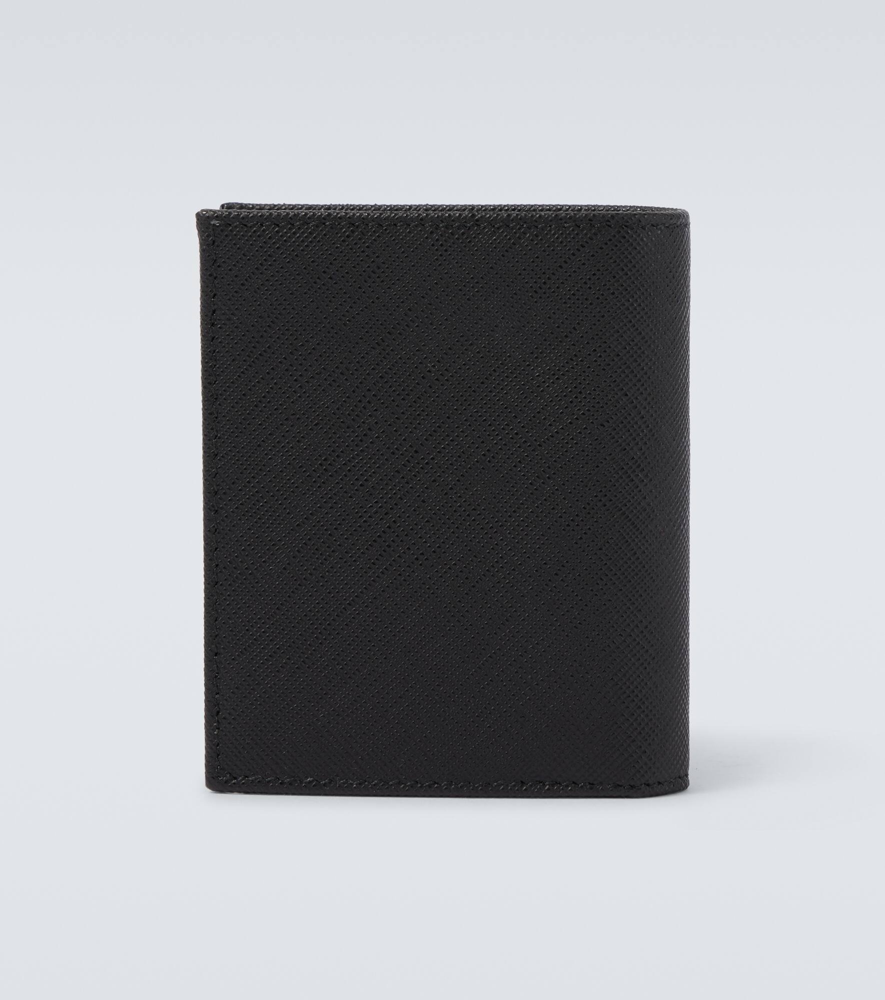 Logo Saffiano leather wallet - 3