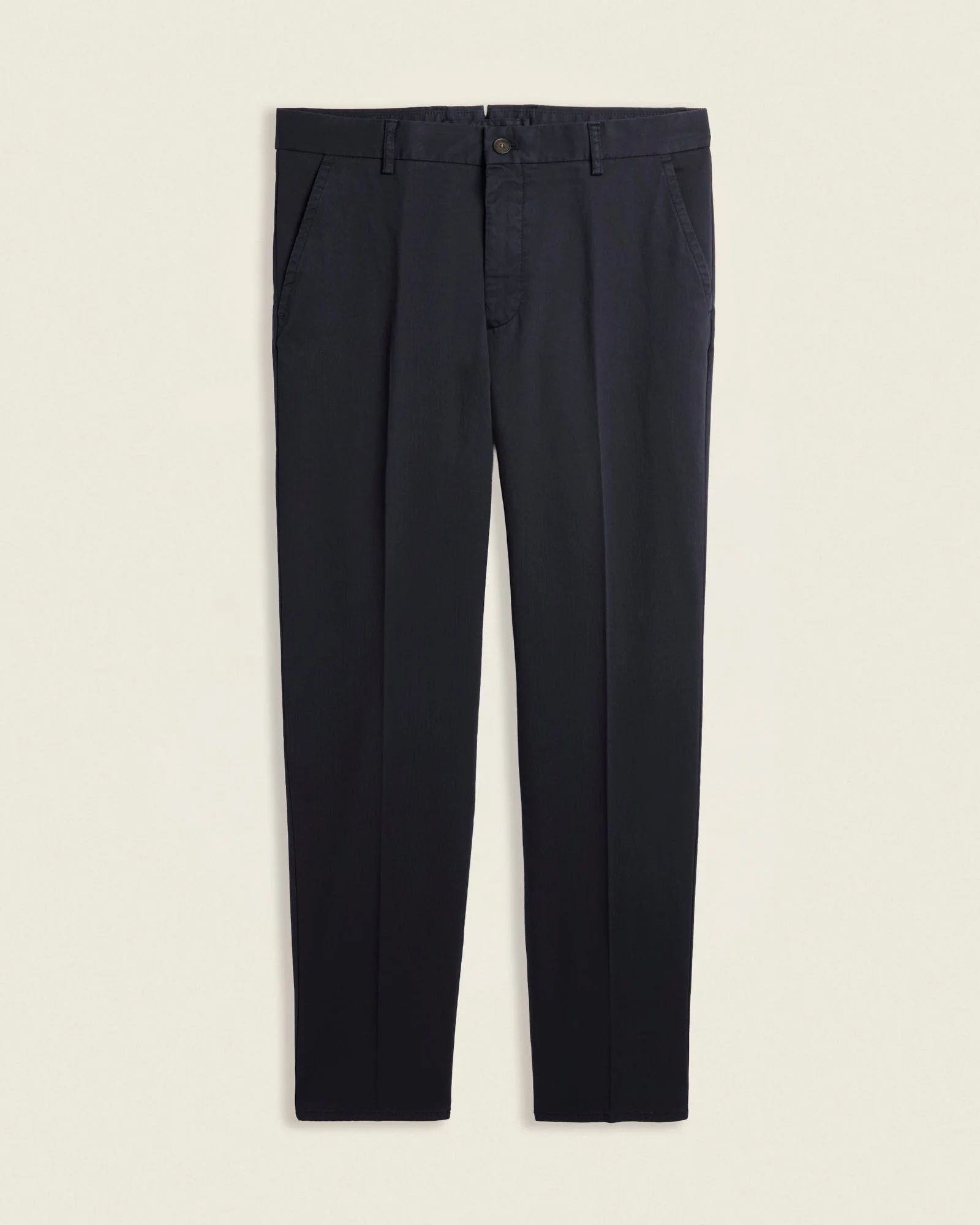 Straight-fit comfort cotton trousers - 1