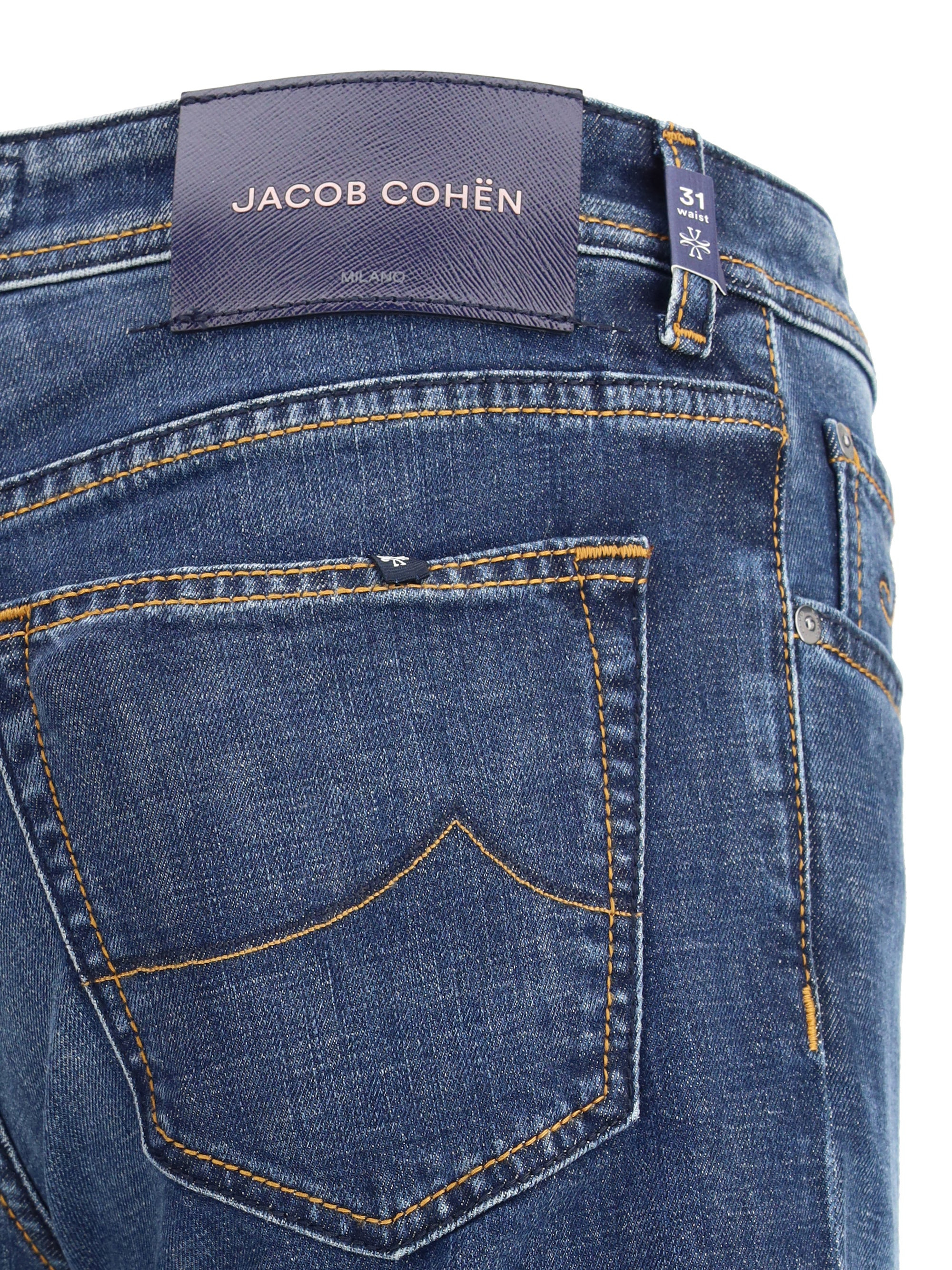 JACOB COHEN - Jacob Cohen Men Pant 5 Pkt Slim Fit Bard S1 - 3