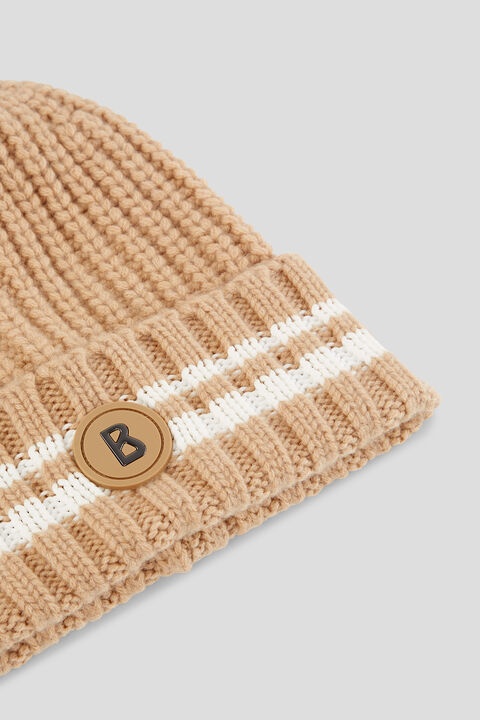 Bento Hat in cashmere in Camel - 3