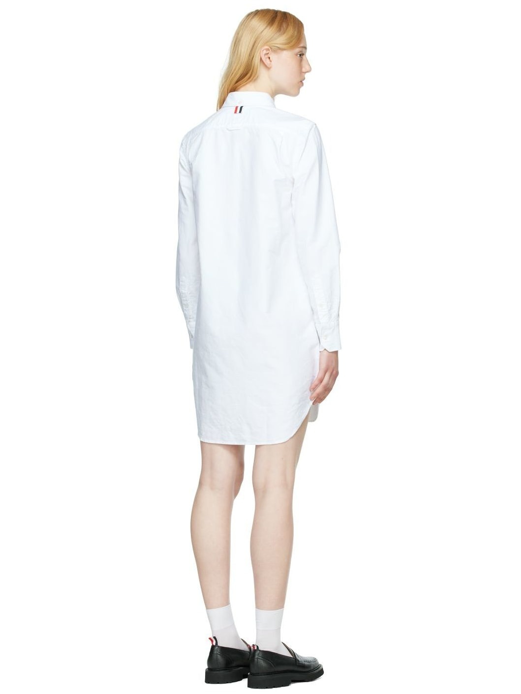White Cotton Dress - 3
