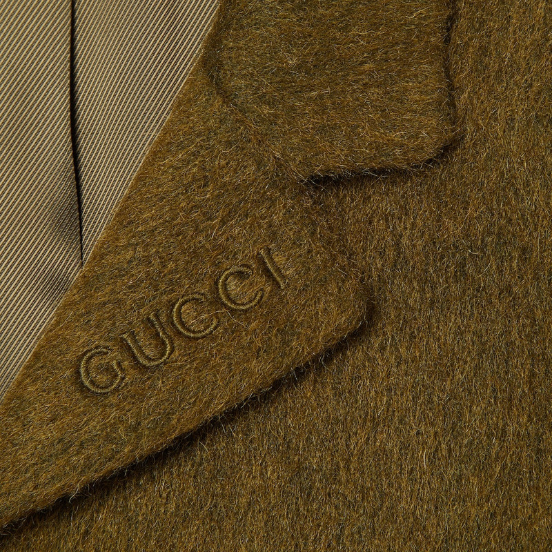 Light wool wool mohair jacket 7